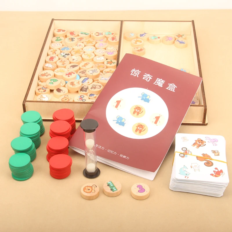 

Children Table Game Happy Elimination Puzzle Toys Board Games Memory Chess Training Pre-school Juego De Mesa Board Game EI50BG