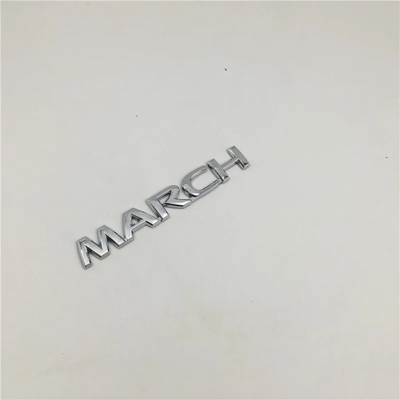 For Nissan March Emblem Rear Trunk Tail Logo Letters Decals | Автомобили и мотоциклы