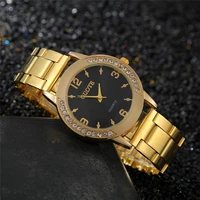 minimalist watches women fashion stainless steel mesh strap ladies golden wristwatches small dial simple female quartz watch