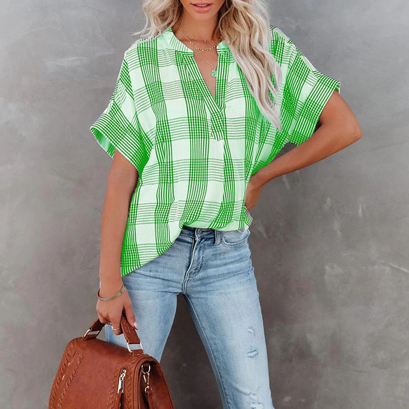 Женская рубашка с драпировкой Rocwickline летняя и осенняя Повседневная модная в