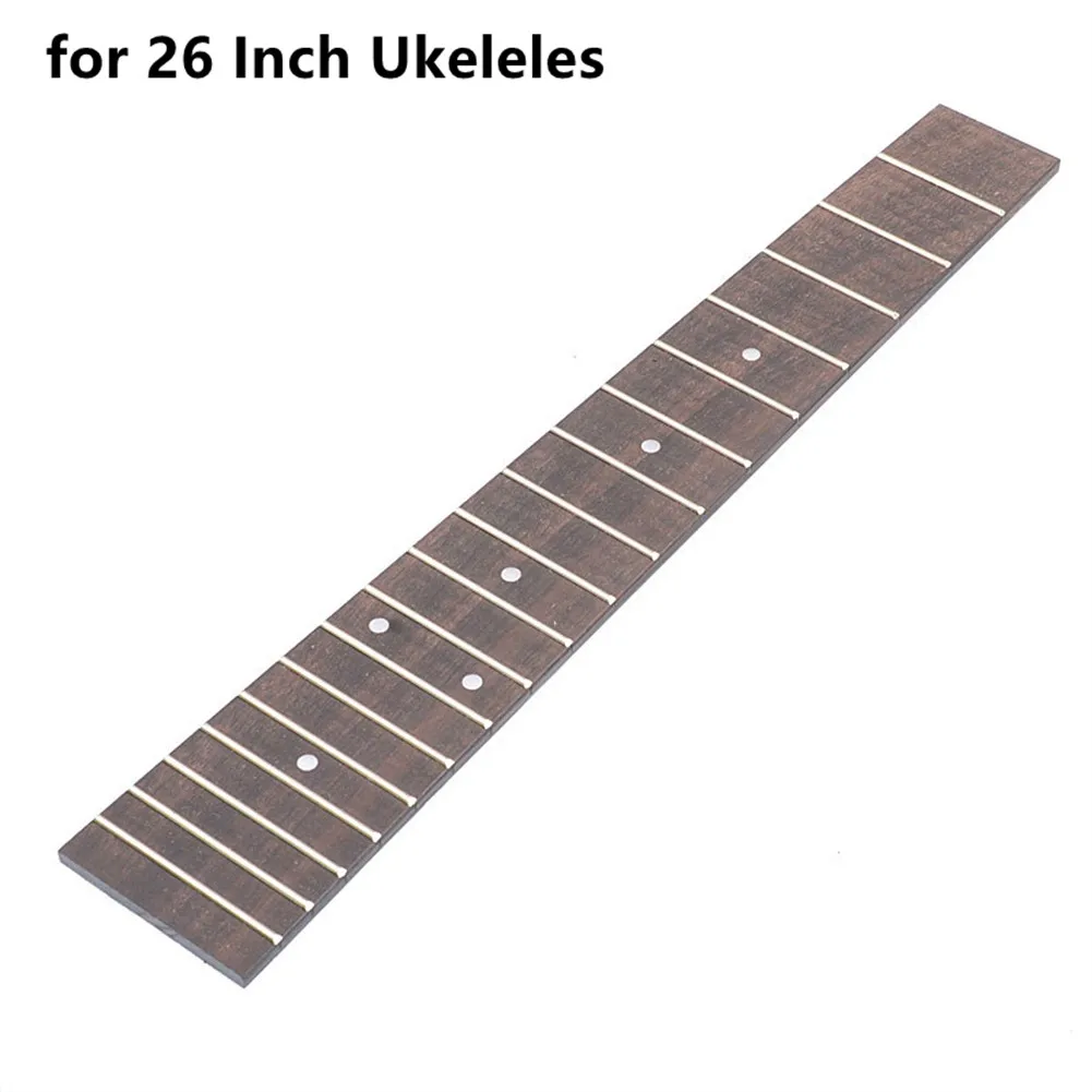 

1pc Ukulele Fretboard High Quality Rosewood Ukulele Fingerboard 18 Fret For 26 Inch Ukeleles Musical Instruments Accessories