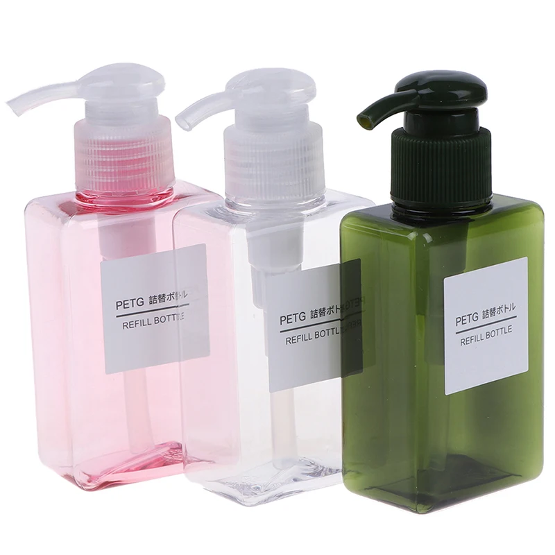 Портативный дорожный дозатор для мыла 100 мл диспенсер ванной мойка гель душа