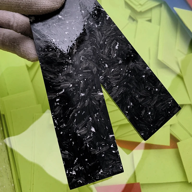 1 шт. DIY нож ручка материал пластырь инструменты для производства серебристый