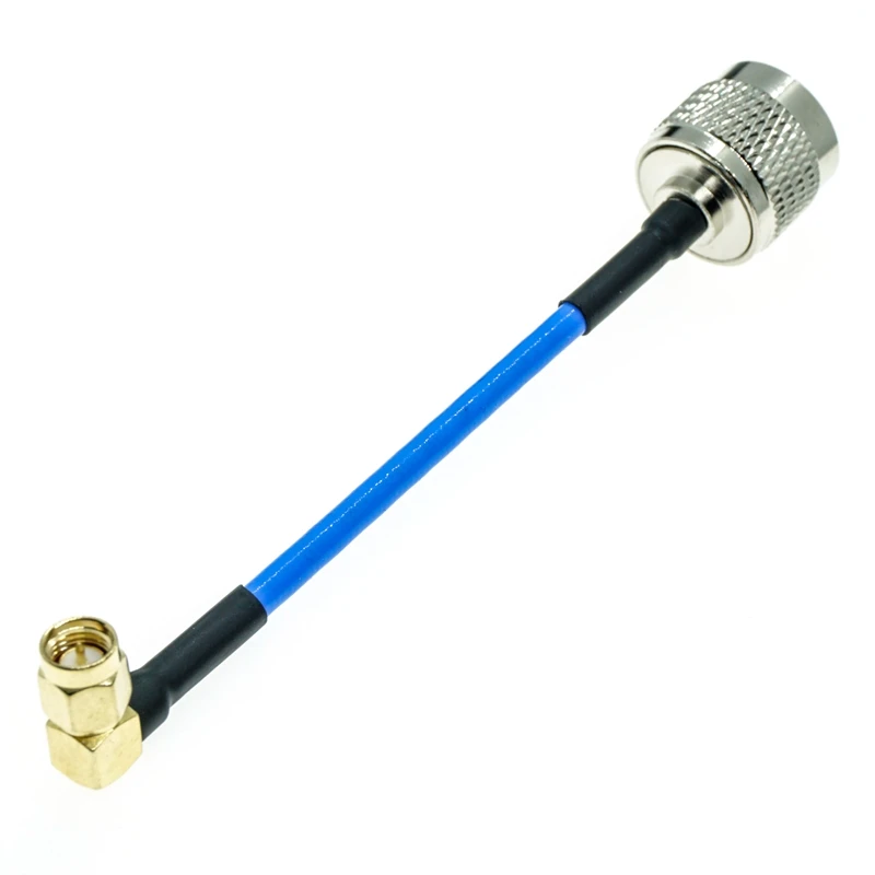Коаксиальный кабель RG402 RG-402 полугибкий под прямым углом 0 141 дюйма 50 ом синий |