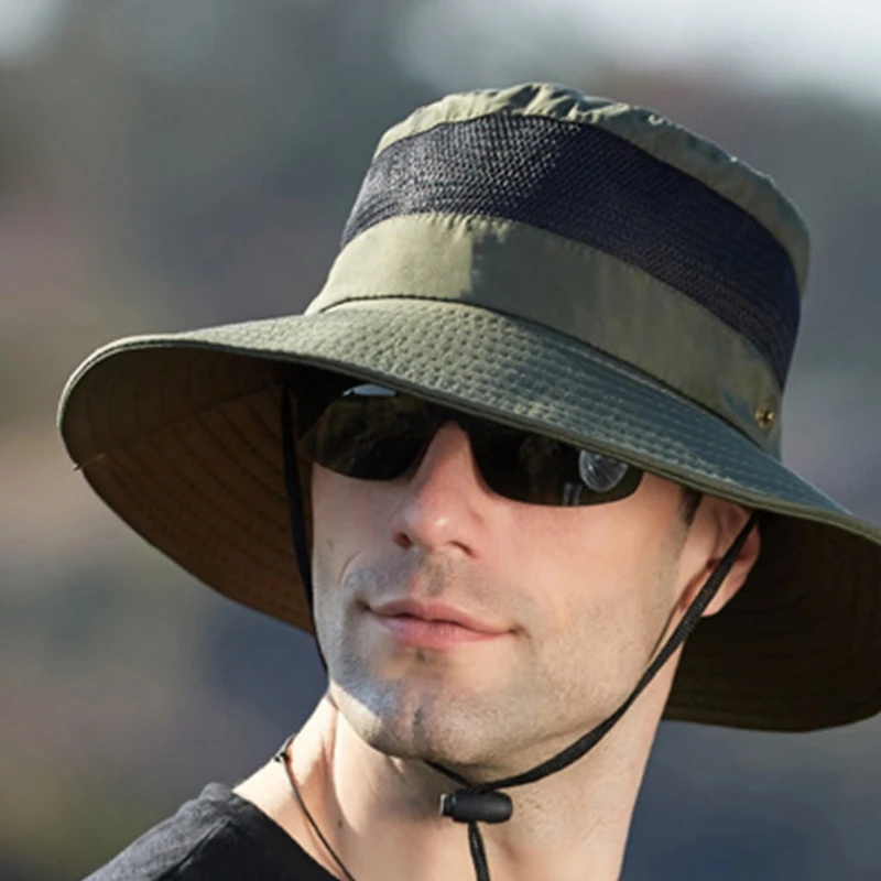 

M2EA Fishing Hat and Safari with Sun Protection Premium UPF 50 Hats for Men and Women