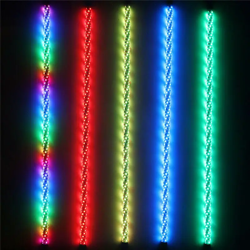 Whip антенна Polaris Rgb 4 фута универсальная с флагом и пультом дистанционного