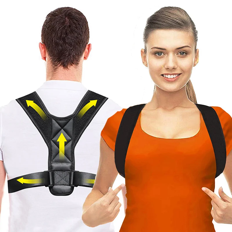 Унисекс Корректор осанки здоровья многослойное украшение на шею в позвоночника