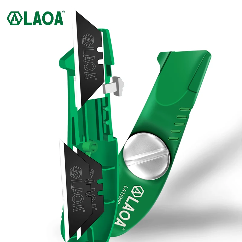 LAOA трапециевидный универсальный нож SK2 лезвие алюминиевый сплав выдвижной