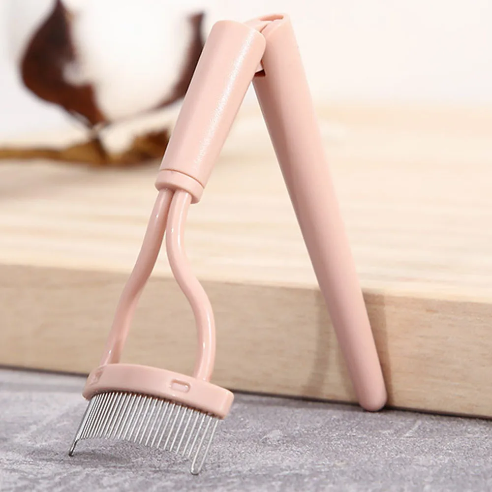 Щетка для ресниц складная Набор бигуди портативная фотощеточка расческа