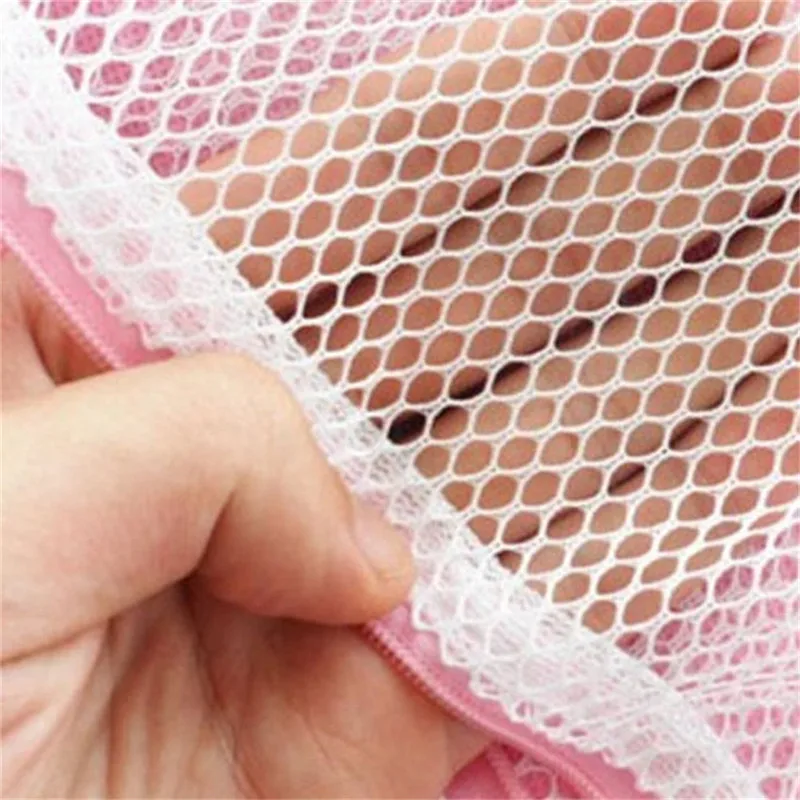 

3 Sizes Clothes Washing Machine Laundry Bra Aid Lingerie Mesh Net Wash Bag Pouch Basket Femme Home Storage Bags Laundry Bag