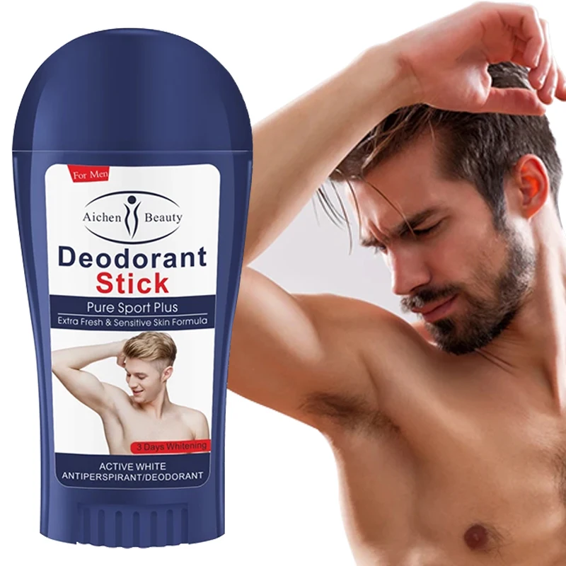 

Men's Deodorant Stick Remover Underarm Odor Stick Deodorant Long-Lasting Antiperspirant Gentle Not Irritating Skin Care 50ml