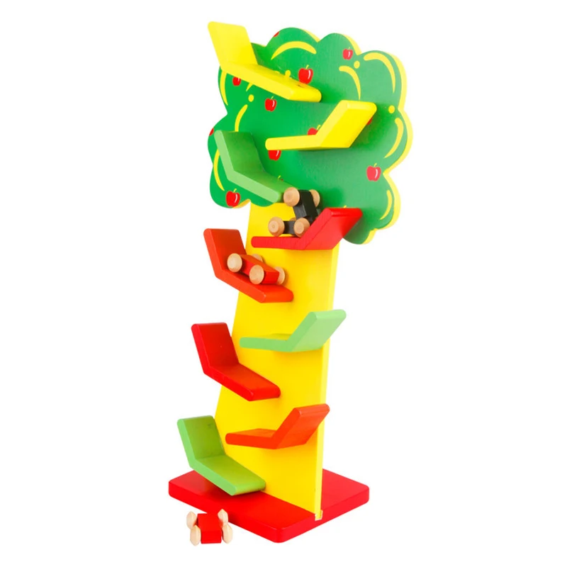 Montessori Toys Educational Wooden for Children Early Learning Kids Intelligence Cognitive Development Track Game | Игрушки и хобби