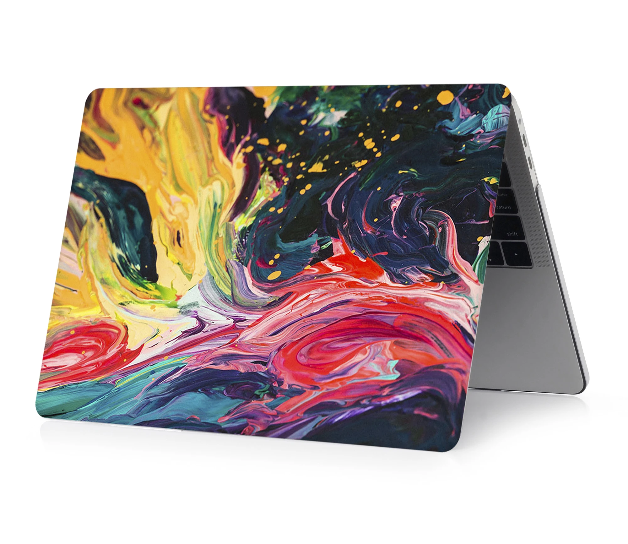 Новый чехол для ноутбука M1 Pro Air Retina Apple MacBook 11 12 13 15 16 дюймов футляр с мраморным