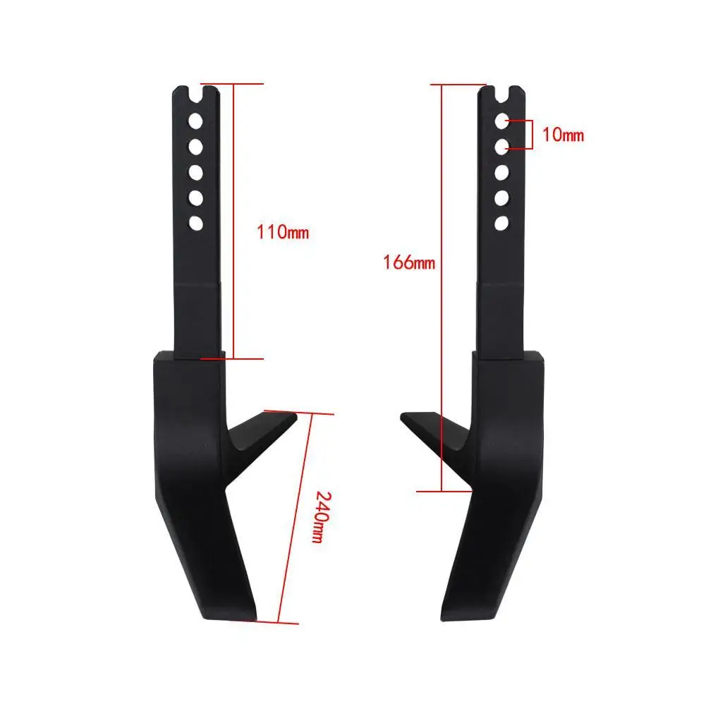 

1 Pair Of 32-65 Inch Flat, Safe And Easy To Install TV Universal Stand Aluminum Accessories Desktop Alloy S4L8