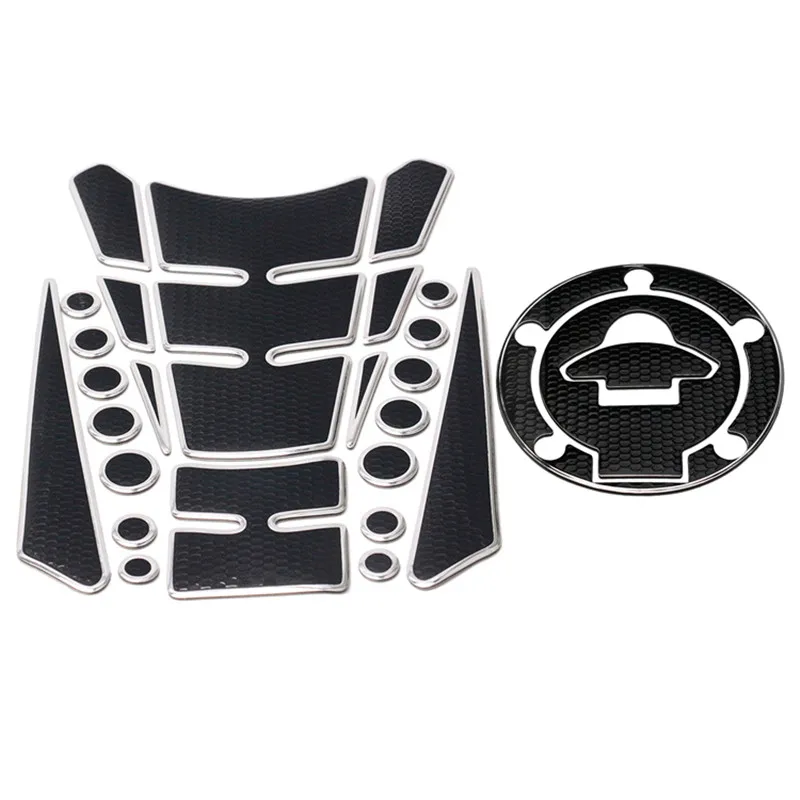 3D Motorcycle Fuel Gas Tank Cap Cover Pad Protector Decals Sticker For YAMAHA YZF-R15 YZF R25 R3 MT 03 MT-25 25 M-slaz150 | Автомобили и
