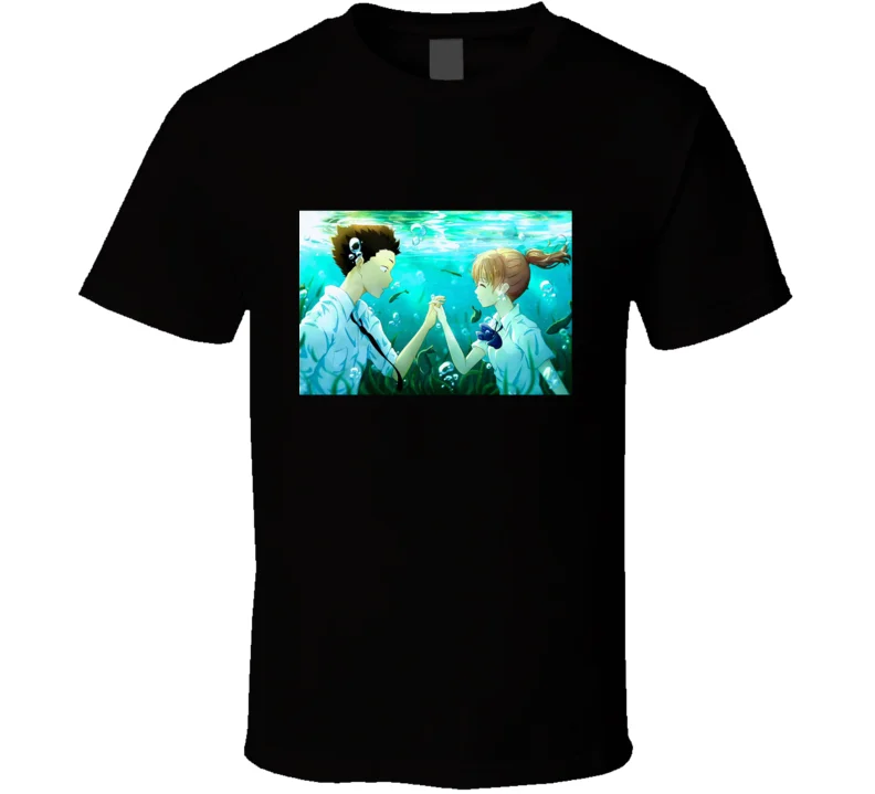 

Men t-shirt Koe No Katachi Anime T Shirt tshirt Women t shirt