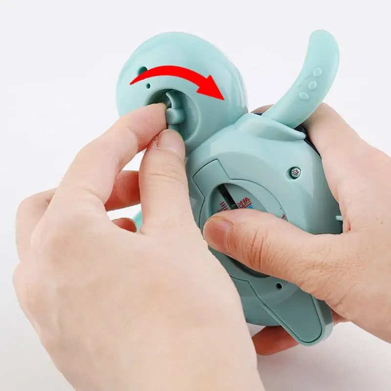 

Baby Safe Floating Bath Thermometer Baby Water Toy Infant Swim Turtle Wound-up Chain Clockwork Kids Beach Bath Toys