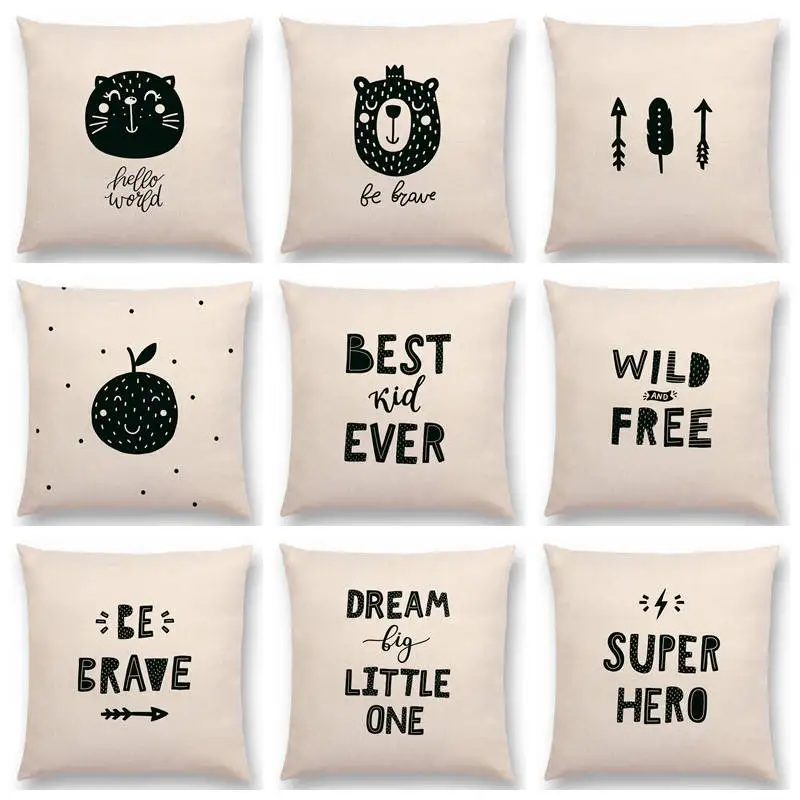 Простой скандинавский стиль прекрасный дизайн Вдохновляющие пословицы