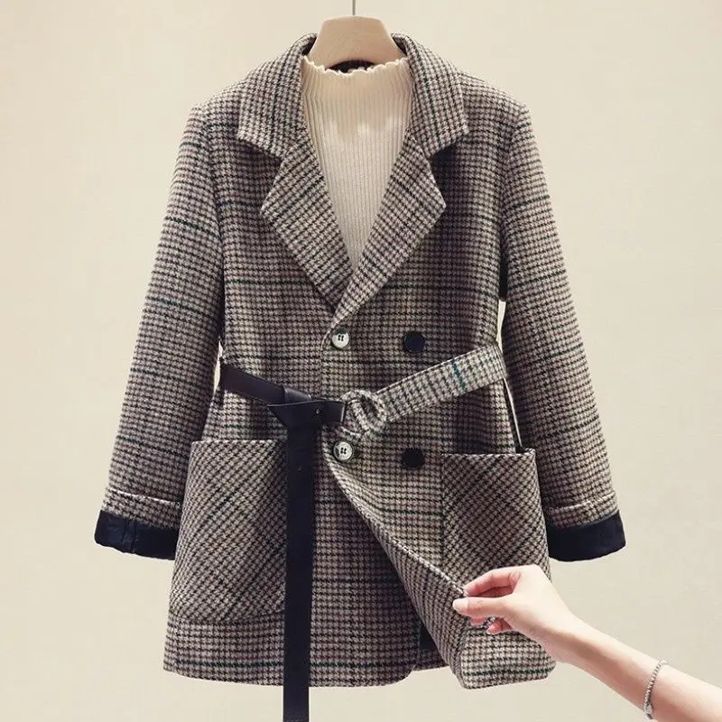 Женские блейзеры с длинным рукавом Blaser Женский костюм куртка женская верхняя