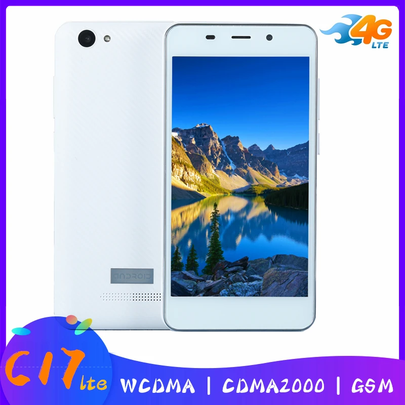 Смартфоны C17 Android OS 6 0 4G lte мобильные телефоны 720P экран четырехъядерный 2G RAM 16G ROM 5MP
