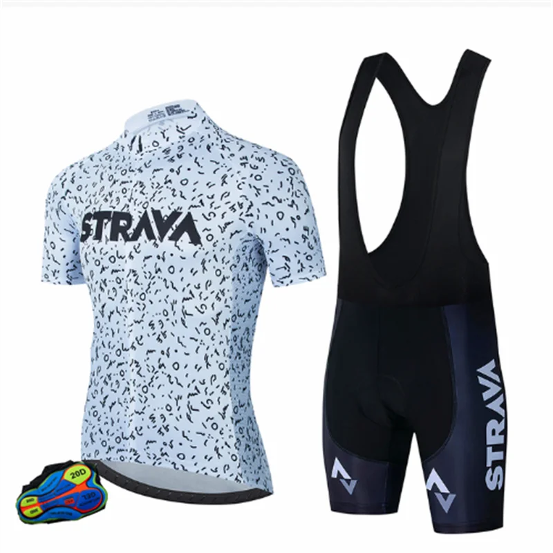 

STRAVA SHORT Sleeve Bicy NaillotAutumn Bicycle Jersey Bicycle Team Race Sportswear Road Bike Shirt Males' MTB Downhill Clothing