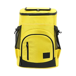 30l waterproof leakproof durable cooler backpack wear resistant camping lightweight with mesh bag outdoor picnic zipper closure free global shipping