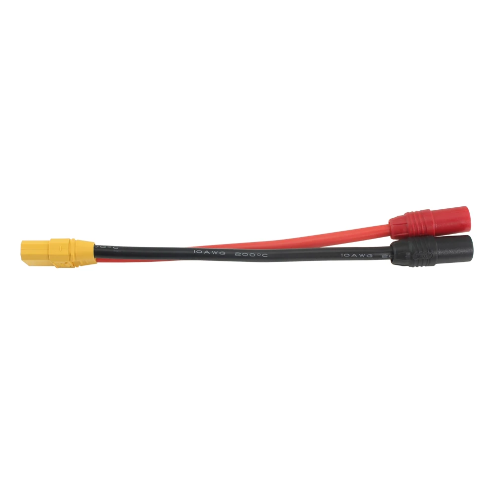 Кабель переходник Amass XT90 15 см 10awg|Детали и аксессуары| |