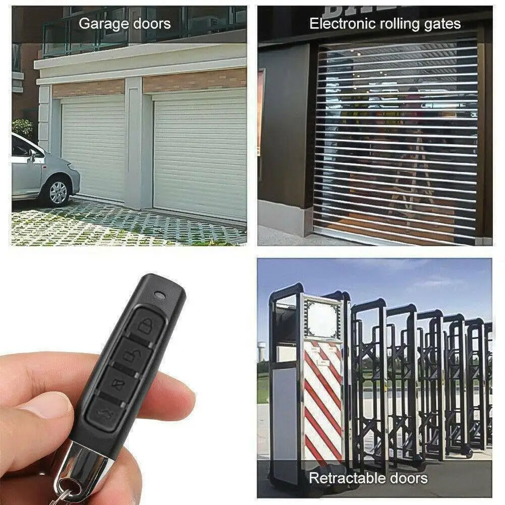 

New 433mhz Multicolor Copy Code Remote Control Wireless Copy Remote Control Portable Rolling Door Garage Door Automatic Key
