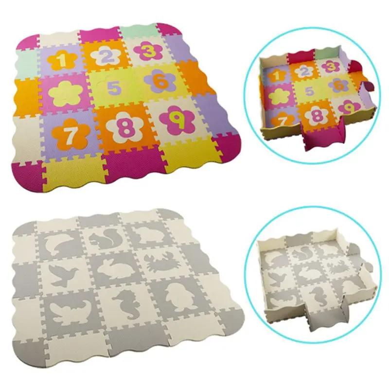 

25 Pcs Baby Play Mat Toddler Kid Indoor Soft Interlocking EVA Foam Floor Playmat