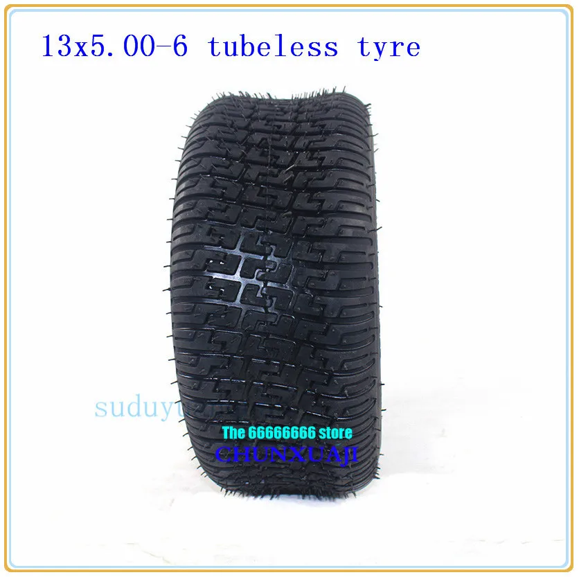 13-inch tubeless tires 13X5.00-6 vacuum tire for Electric scooter wheel mower ATV beach car Go-kart tyres | Автомобили и