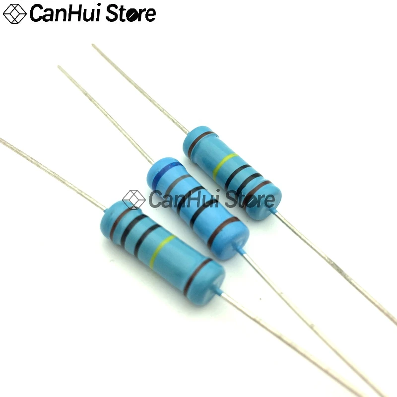 Металлический пленочный резистор 3 Вт 1% 1R ~ 1M 4.7R 10R 22R 33R 47R 56R 68R 82R 1K 4 7 K 10K 100K 1 10 22 33 47 56