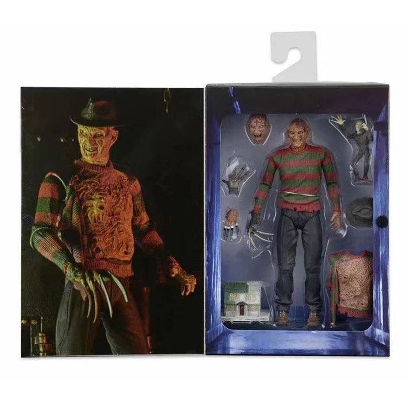NECA Freddy Krueger A &quotКошмар на улице Вязов&quot The Dream Master Ver. ПВХ экшн-Фигурки игрушки