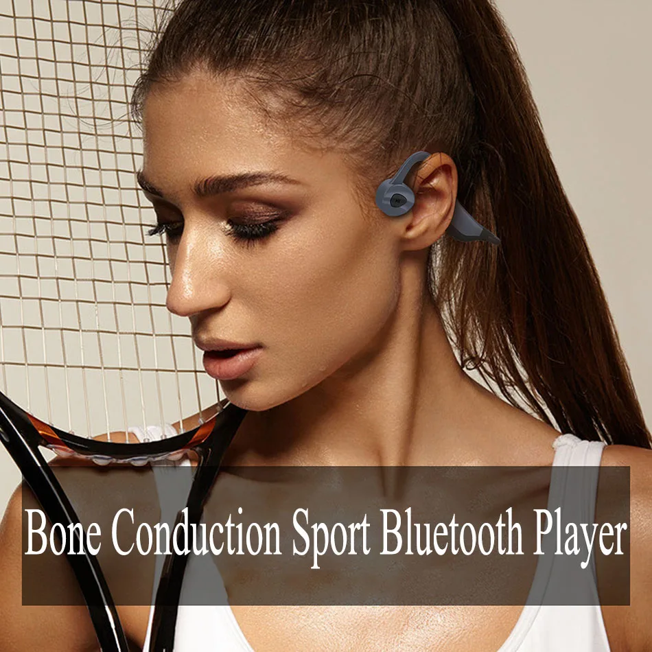 Новый MP3 плеер K7 с костной проводимостью 16 ГБ Bluetooth 5 0 гарнитура 2 в 1