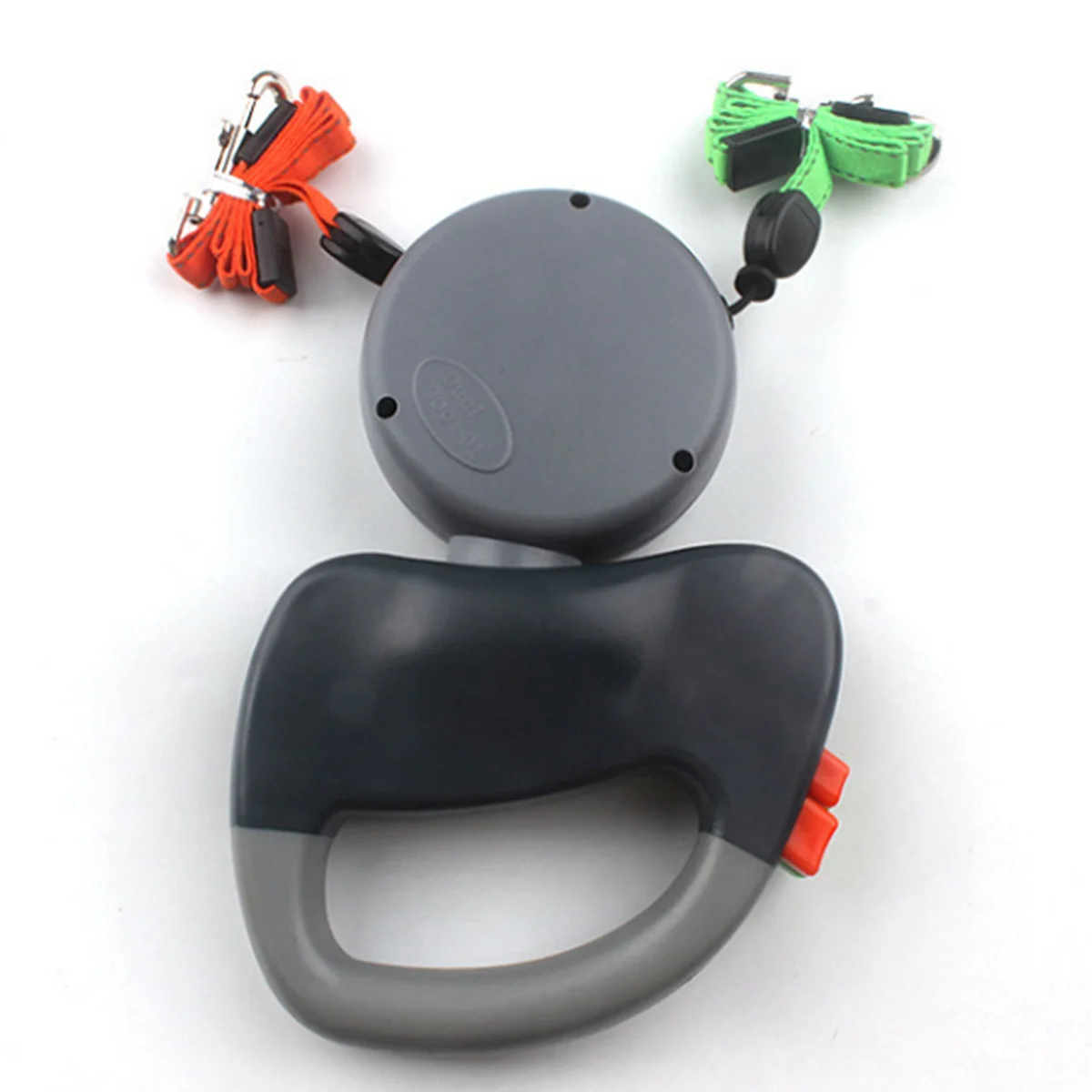 

3m Dual Leash Pet Retractable Automatic Winding Rope Dogs Walking Traction Leash (grey)
