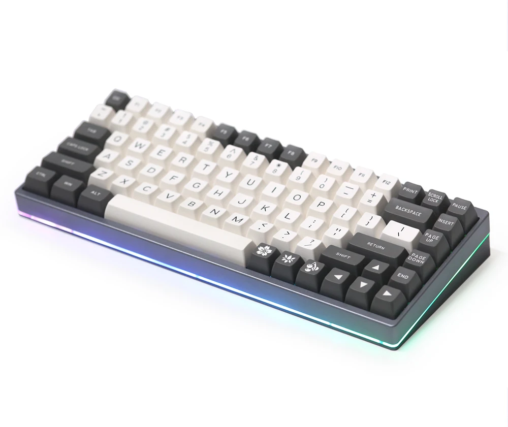 KBDfans KBD75 V2 Пользовательские DIY kit без колпачков для mx механическая клавиатура
