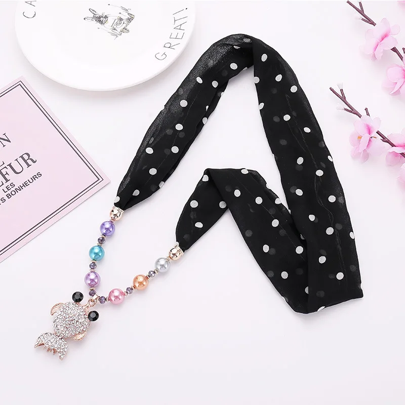 Новое поступление 2020 шифоновое ювелирное изделие массивное ожерелье подвеска