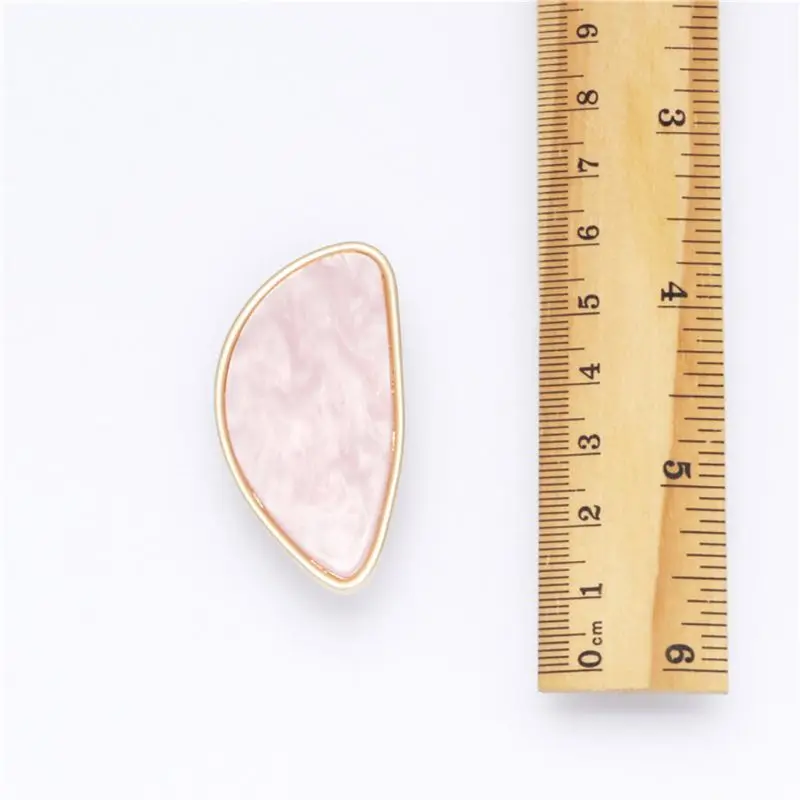 

Fashion Large Oval Resin Stone Acrylic Statement Ring Band For Women Jewelry