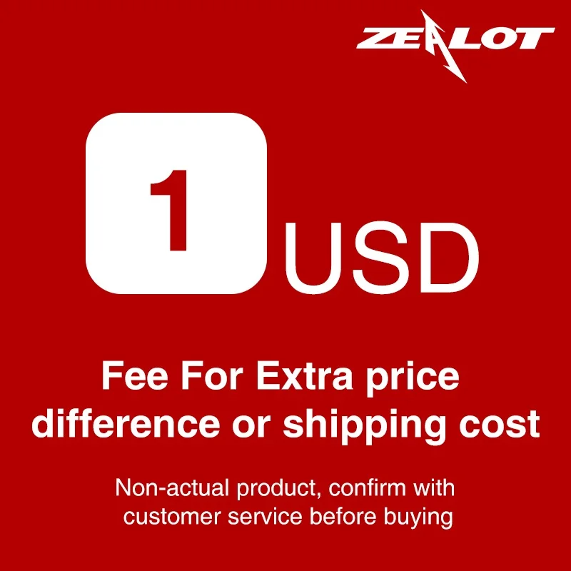 

Плата за дополнительную разницу в цене или стоимость доставки в магазине ZEALOT, приобретите соответствующее количество по согласованию