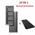 Набор отверток Xiaomi 24 в 1, прецизионные магнитные биты для отверток, звездообразные шестигранные биты, ручка, Набор отверток для ремонта, инструменты