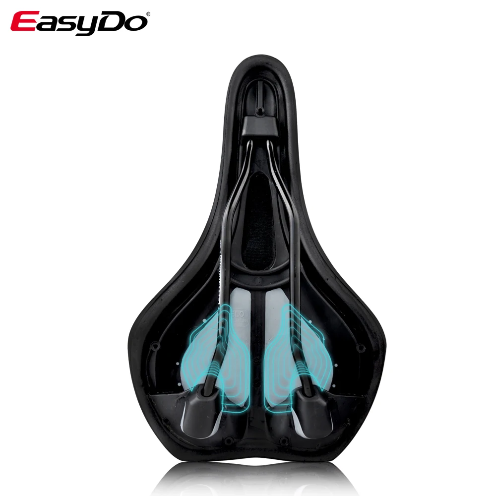 EasyDo силикагель Светоотражающие амортизирующие полые Велосипедное Сиденье