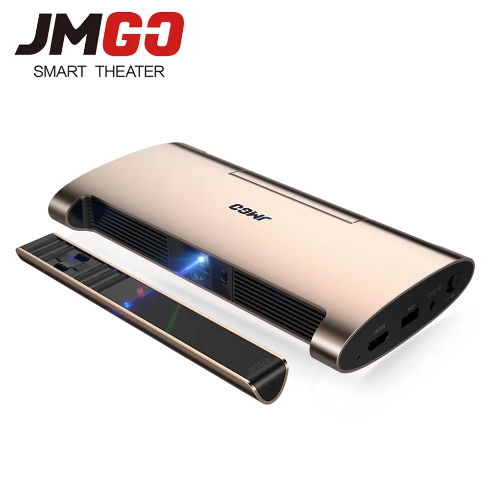 JMGO M6 Android 7 0 мини проектор 200 ANSI люмен для домашнего кинотеатра. Поддержка 1080 P 4k