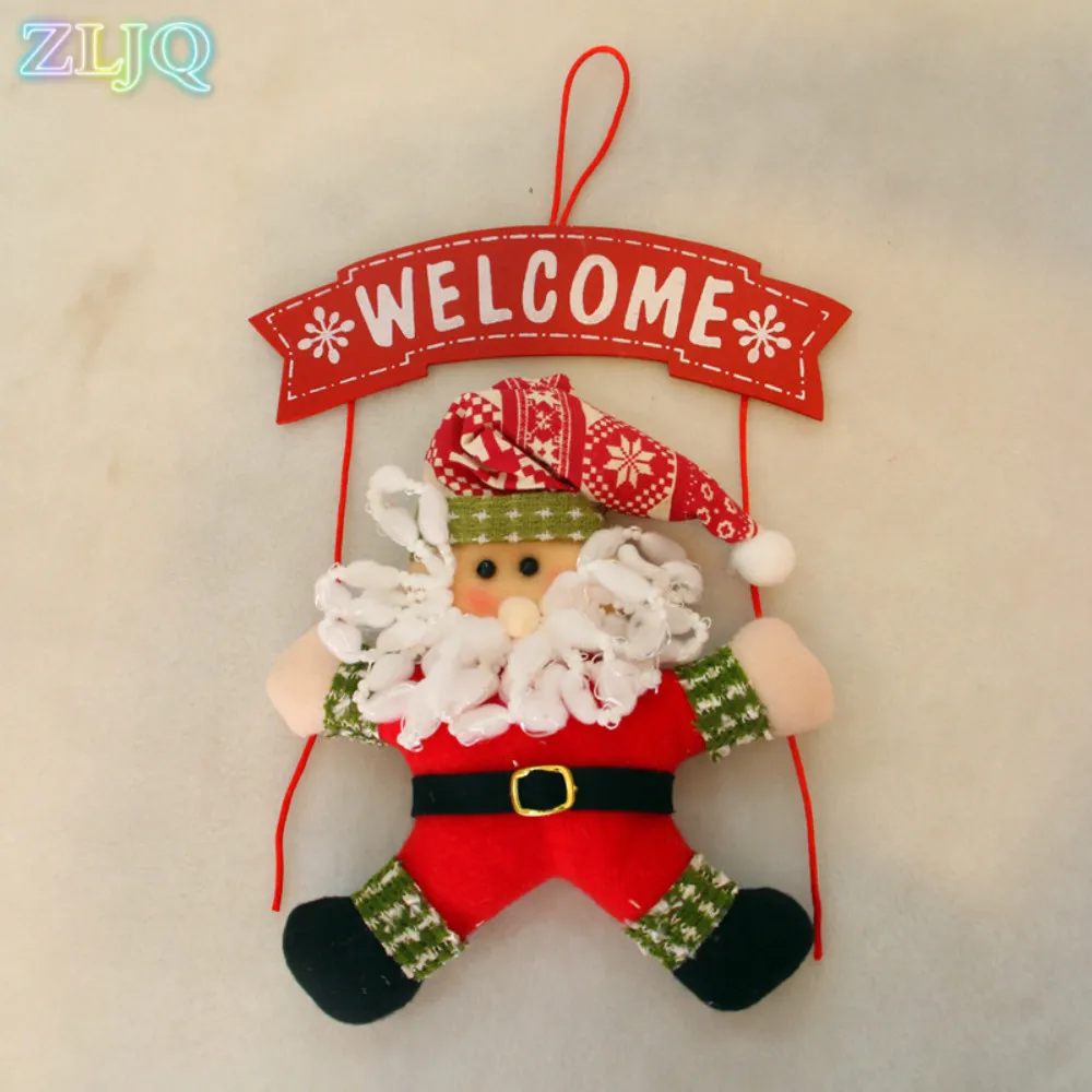 

ZLJQ Christmas Door Decoration Xmas Decoration Christmas Decorations For Home Door Tag