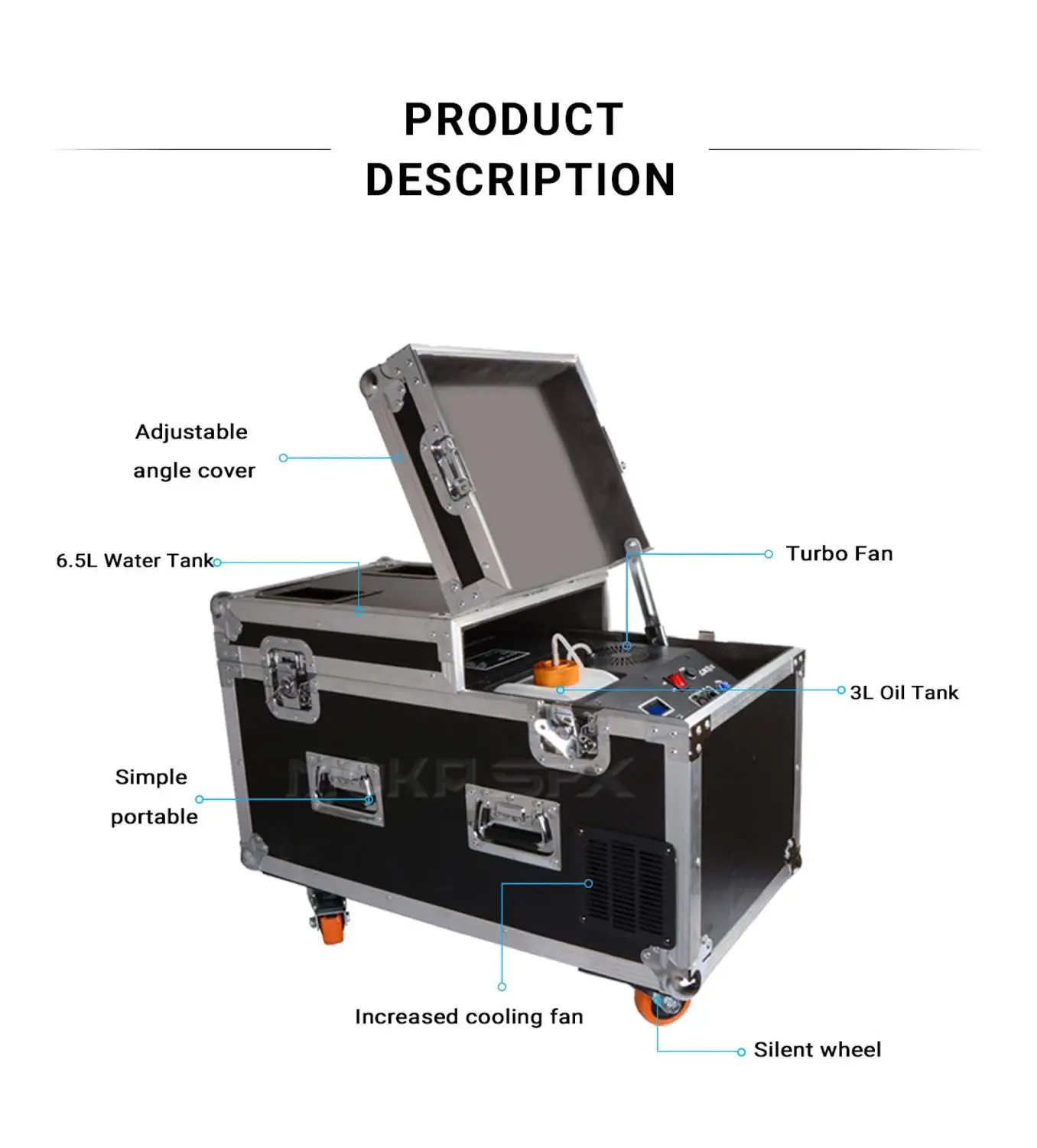 Precio Máquina de niebla baja de 3000w