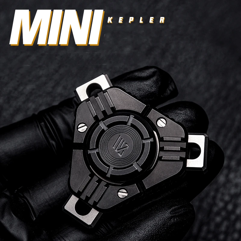 WANWU-EDC MINI KEPLER Metal Decompression Toy With Sliding Rail Fingertip Top