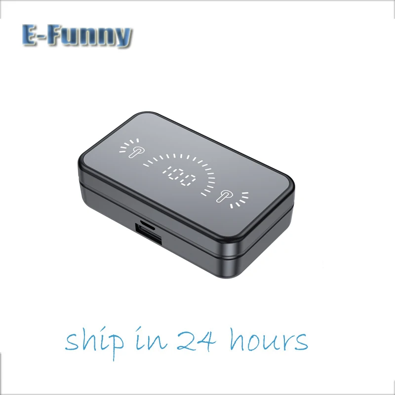 

S20 TWS 5.1 NEW Earphones Stereo Sports Waterproof Bluetooth Wireless Headphones 2000mAh Charging Box Earbuds With Mic Earbuds