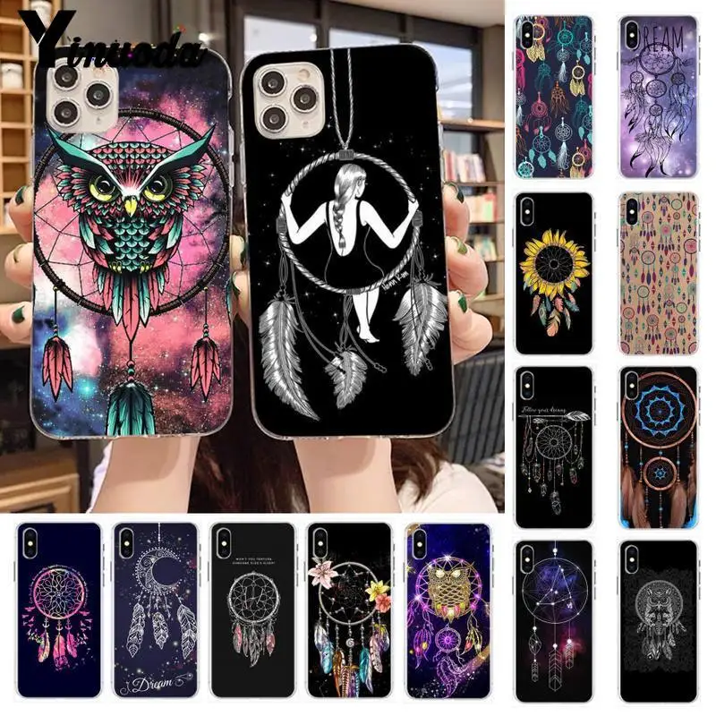 

Fashion Dream Catcher Boho Tribal Customer High Phone Case for iPhone 13 11 pro XS MAX 8 7 6 6S Plus X 5S SE 2020 XR