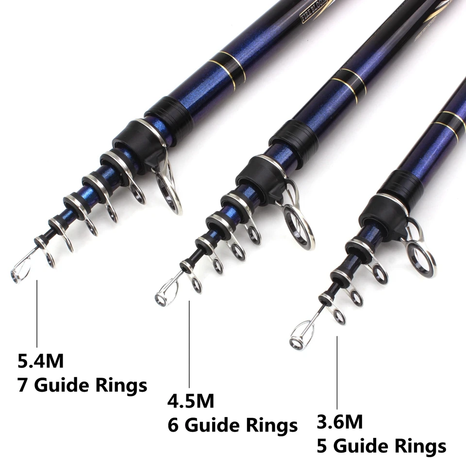 5.4M 4.5M 3.6M Spinning Rod 8H carp Long Shot High Carbon Fishing Strong Power Hard by the sea Lowest profit | Спорт и развлечения