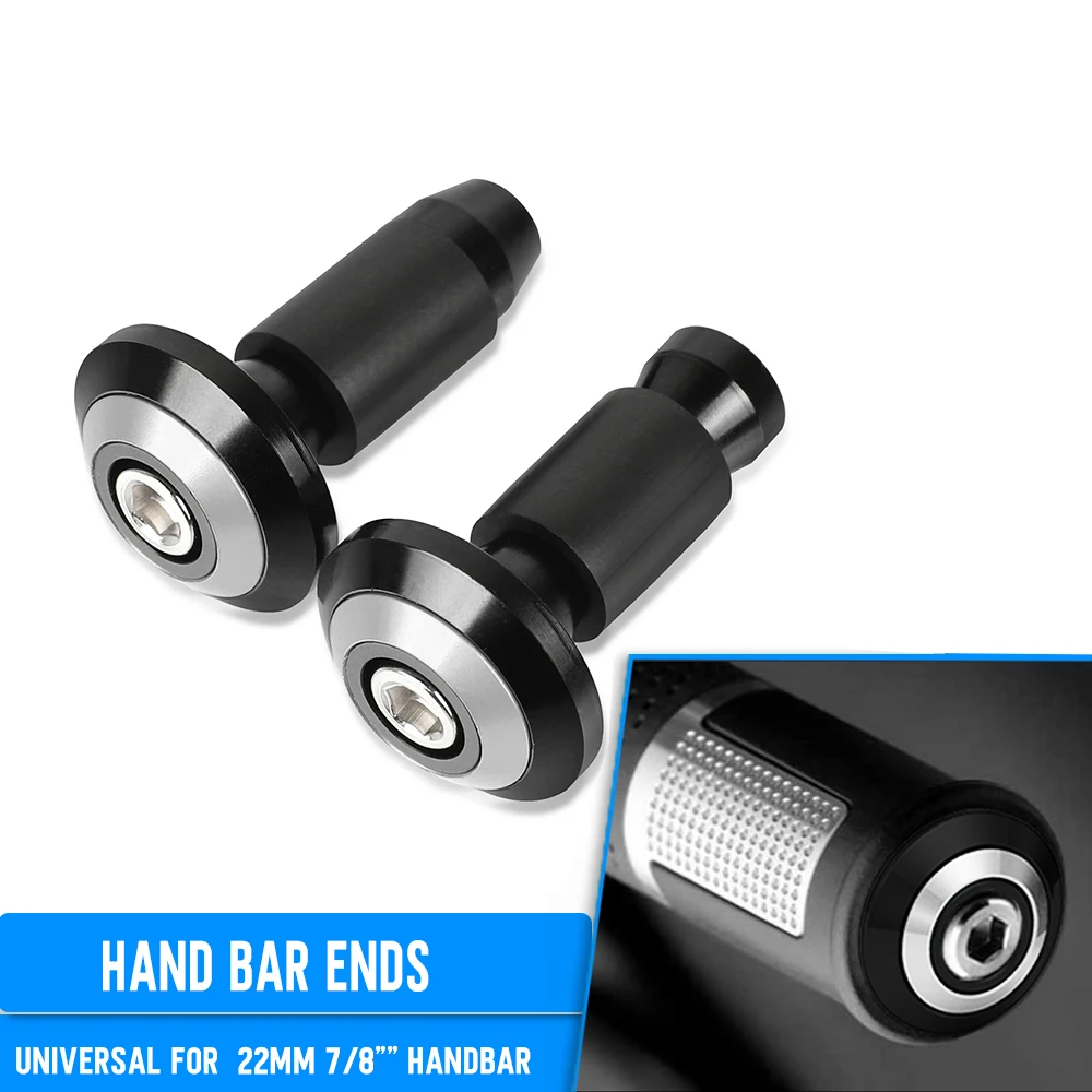 

Universal Motorbike Handlebar End Plug Slider Motorcycle Counterweight Handlebar Ends 7/8'' 22MM Handle Bar Cap Cover For Honda