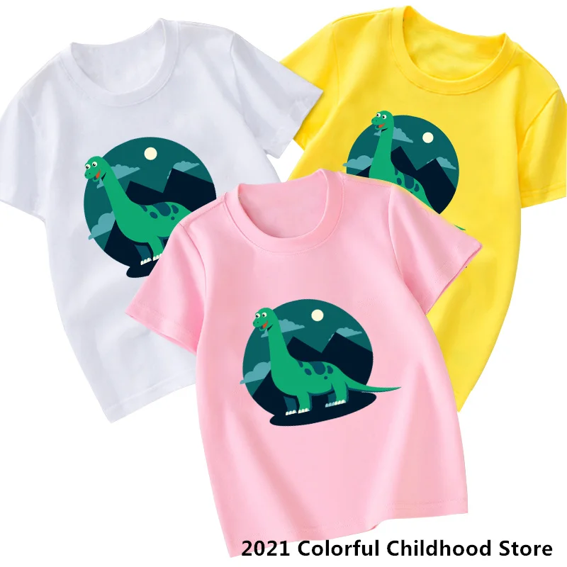 

Cotton Kids T-Shirt Children Summer Cartoon Short Sleeve T-Shirts for Girls Clothes Baby Toddler Tops Clothing New 2021