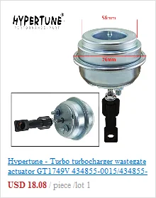 Турбокомпрессор Hypertune 54399700022,54399880017 для Audi/VW/Skoda/Seat/Ford 1,9 TDI HT-TWA04